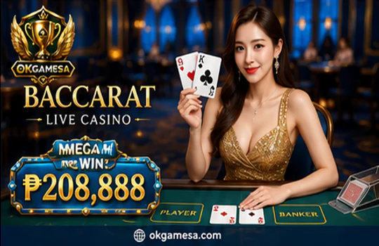 OKGAMES live dealer round with countdown and table stages